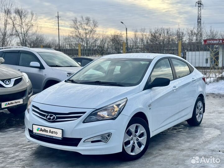 Hyundai Solaris 1.6 МТ, 2016, 145 000 км