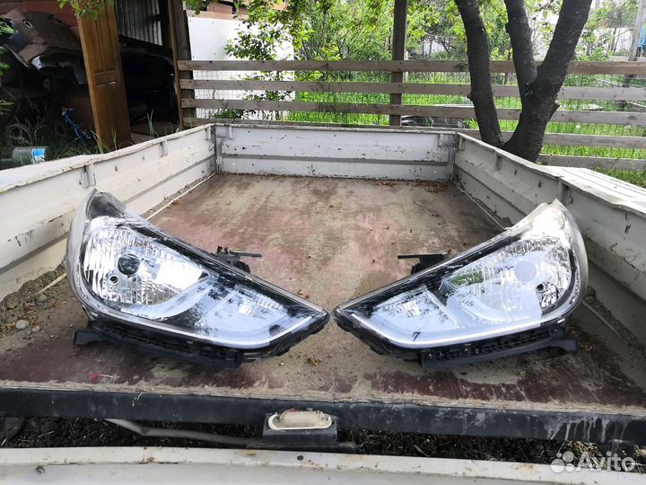 Фары хендай солярис