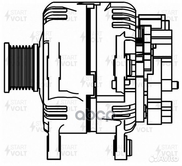 Генератор LG1831 startvolt