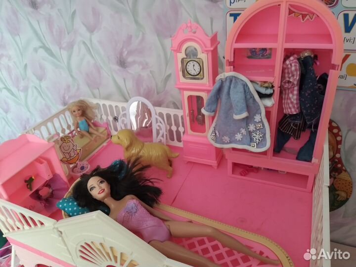 Домик для кукол барби
