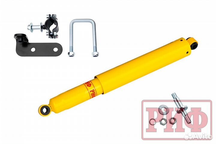Демпфер рулевой с кронштейнами УАЗ Патриот, Профи