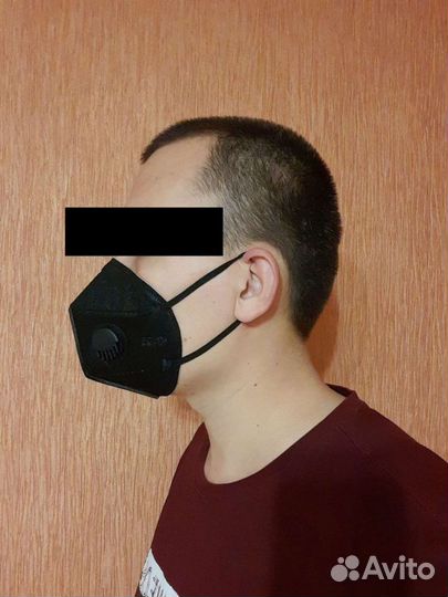 Маска с респиратором