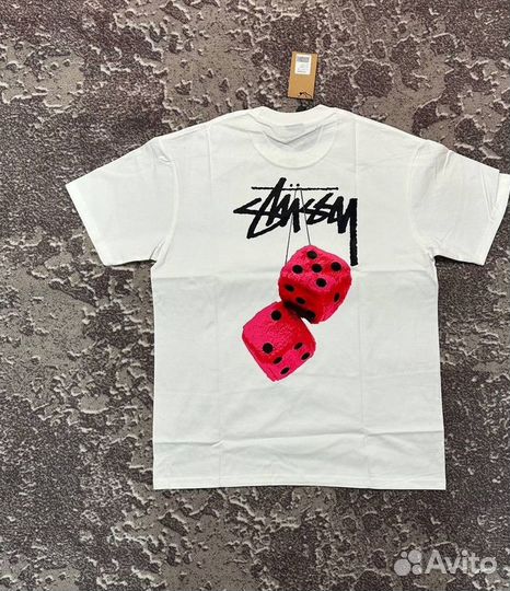 Футболка Stussy Fuzzy Dice оригинал