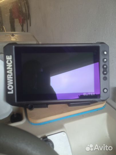 Эхолот lowrance elite 9 fs бу с датчиком 3в1