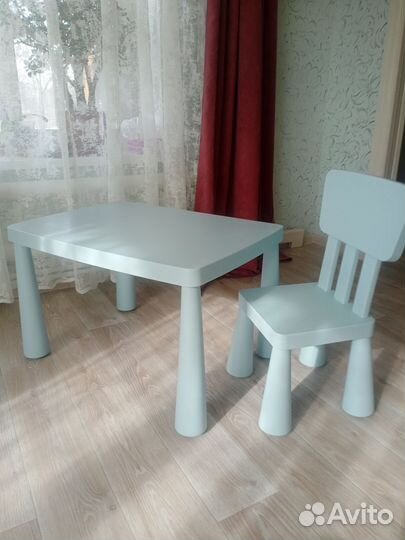 Стол+стул детский mammut