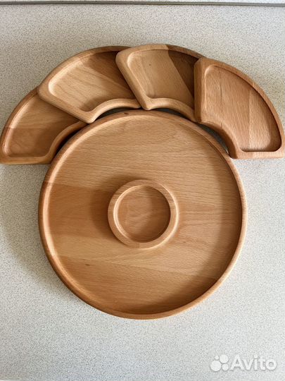 Менажница деревянная