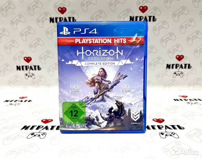 Horizon Zero Dawn Complete Edition PS4 (resale, русские субтитры)