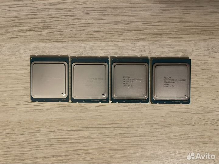 Комплект 4шт. Xeon e5 2650v2