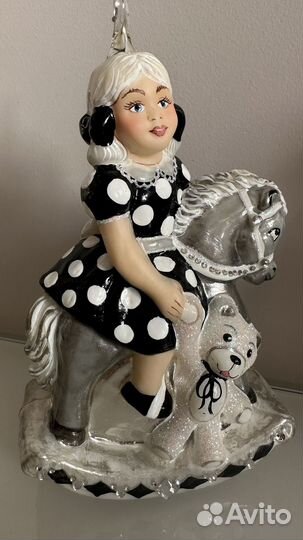 Елочные игрушки стекло Польша