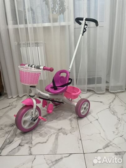 Велосипед детский с ручкой