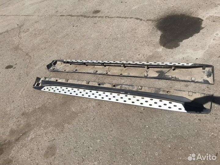 Пороги накладки Mitsubishi Outlander 3 2012-2023