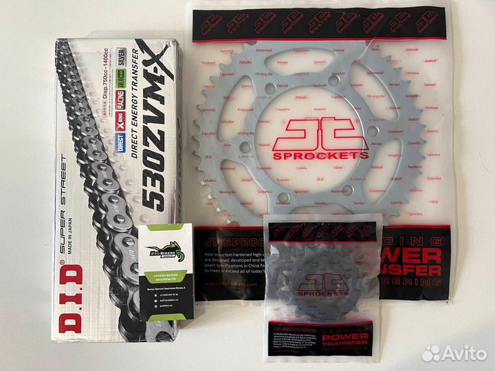 Цепь и звезды на Honda CBR919RR 1996-1999