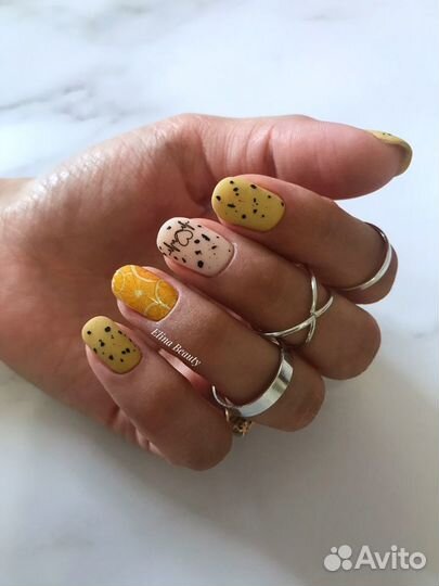 Маникюр,покрытие гель-лаком,укрепление ногтей