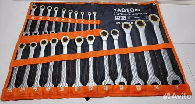 Ключи трещетки 22 в 1 yaoto bs