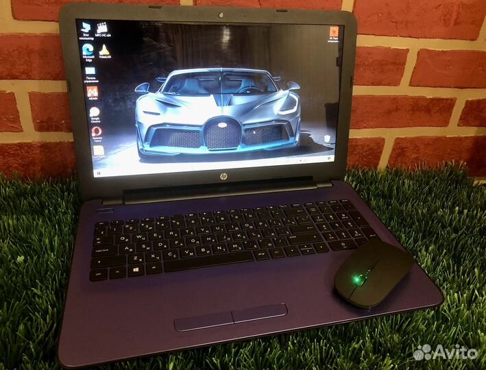 Бюджетный игровой ноутбук HP-4 ядра/4 гб Видео/1Тб