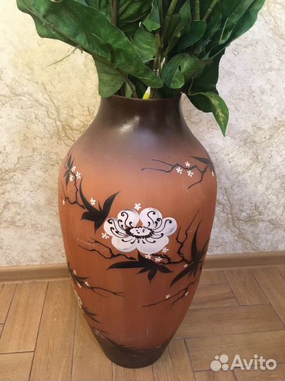 Ваза напольная, керамика