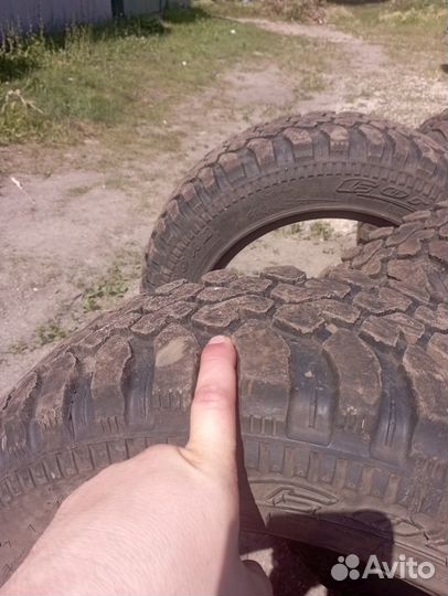 Грязевая резина на ниву r16