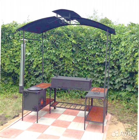 Мангал кованный