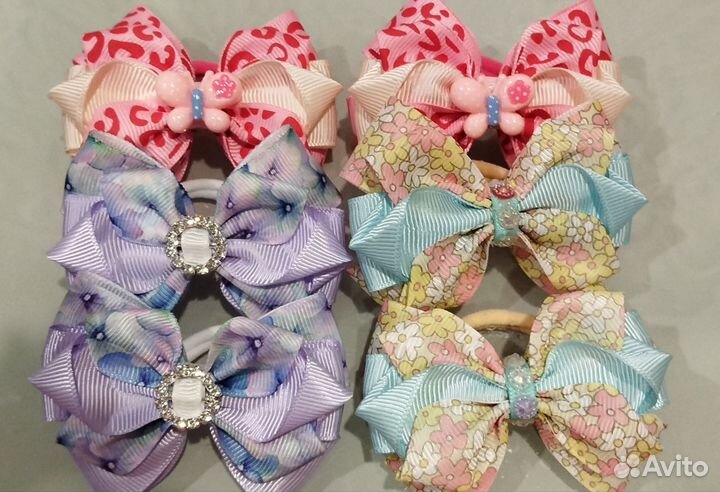 Резинки для волос ручной работы