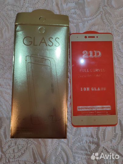 Защитное стекло xiaomi redmi note 4