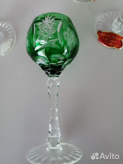 Рюмки. Накладной хрусталь