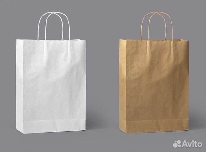 Крафтовые пакеты