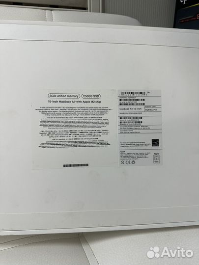 Macbook air 15 m2 8 256 новый