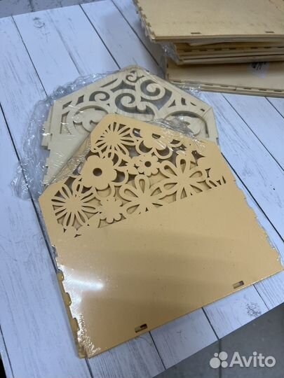 Конверт для букета деревянный