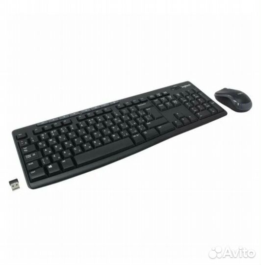 Logitech MK270. Беспроводная клавиатура и мышь