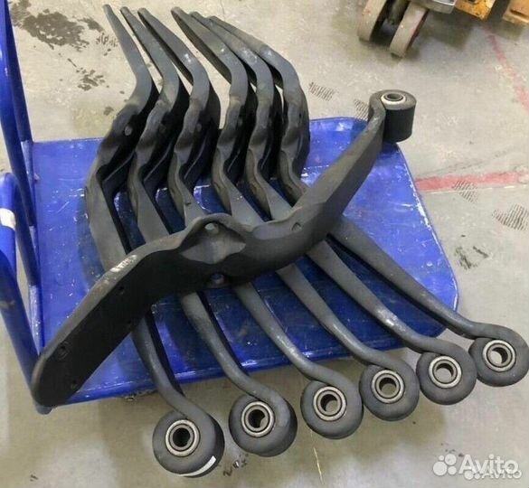 Рессора однолистовая гнутая на полуприцеп Тонар