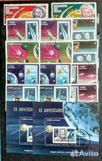 Почтовые марки Куба