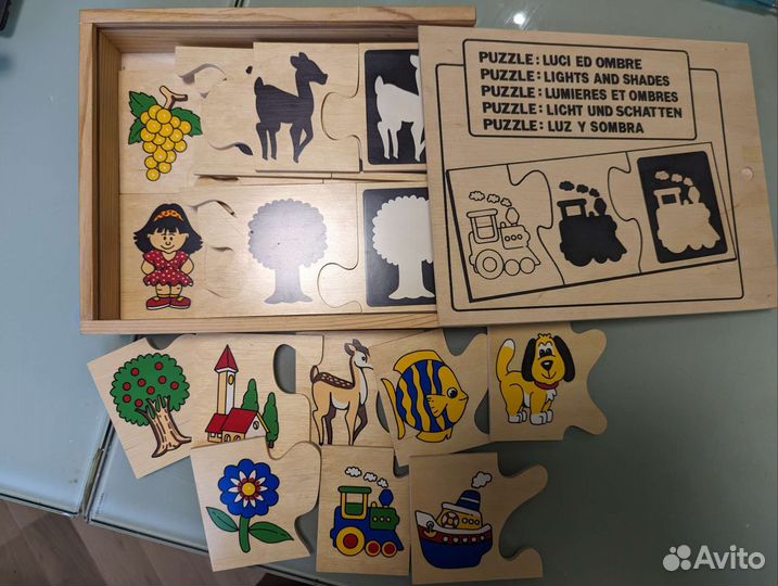 Пазл 'Свет и тени'