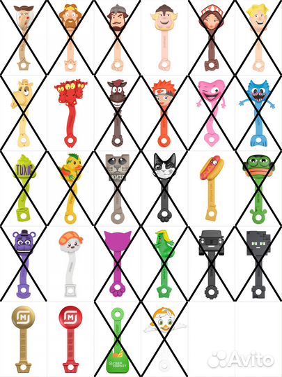 Скрепыши Бравлы Приколыши Завры Каваи Стикерсы