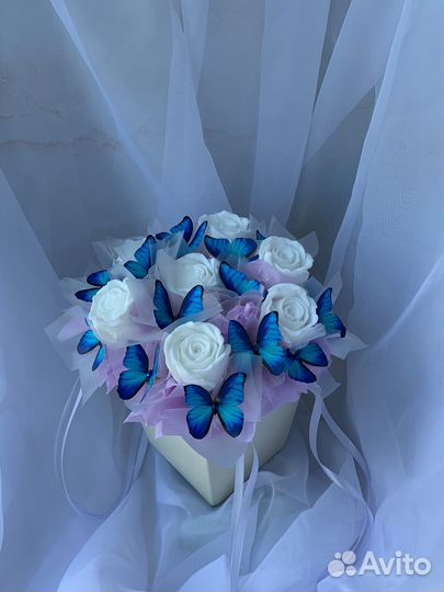 Букет из мыла