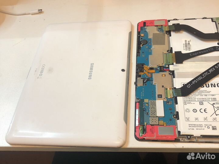 Запчасть для samsung p5100