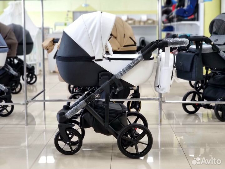 Коляска 2 в 1 adamex Napoli ECO Новая