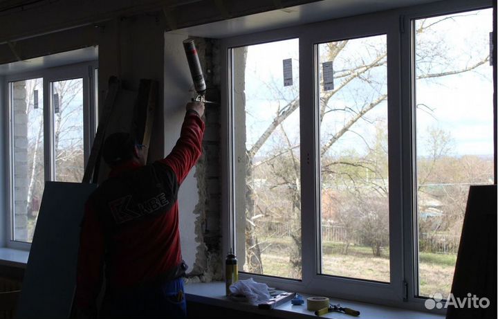 Окна и балконы новые