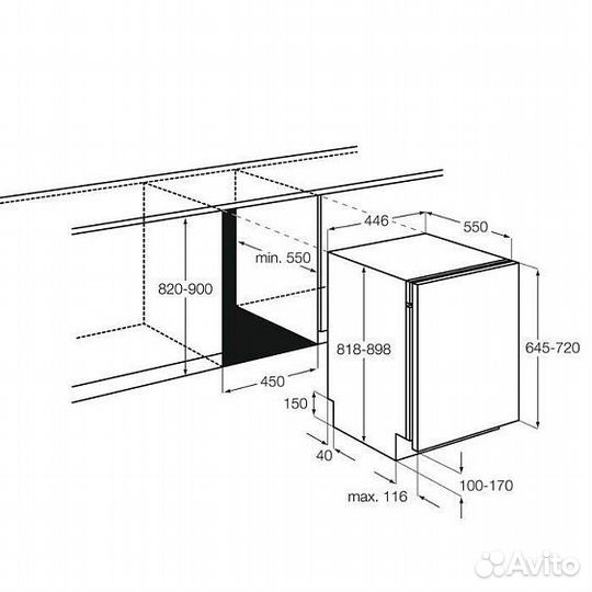 Посудомоечная машина electrolux EKA12111L