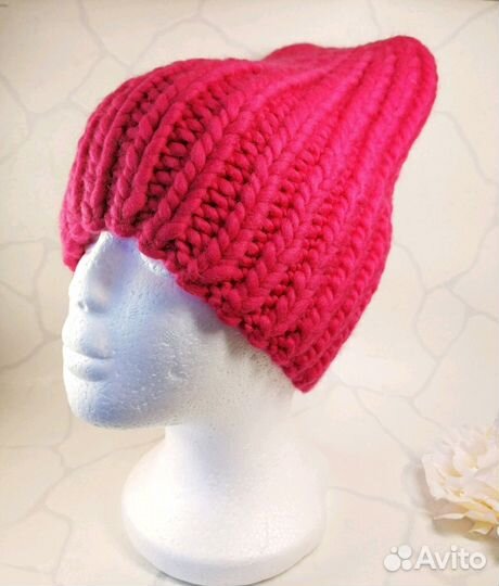 Шапка женская из перуанской шерсти