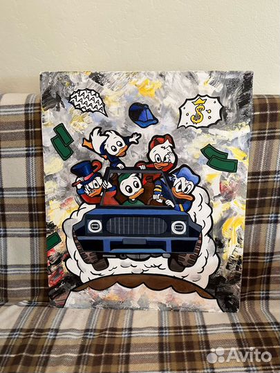 Картина акрилом