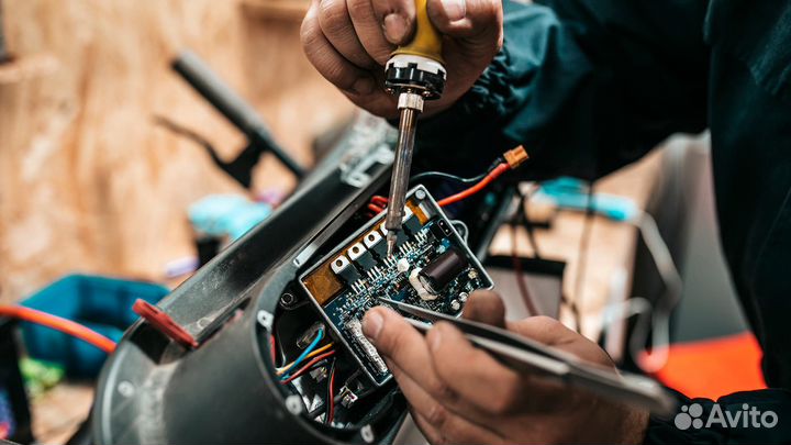 Ремонт электросамокатов и электромотоциклов