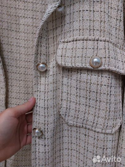 Теплая рубашка букле (размер S)