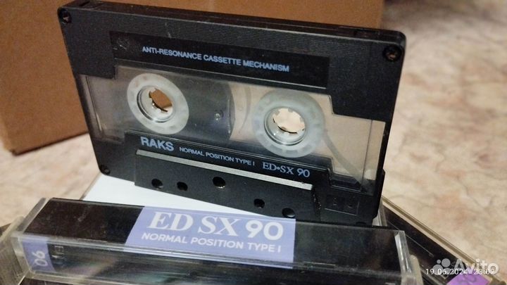 Аудиокассеты Raks. 10 шт