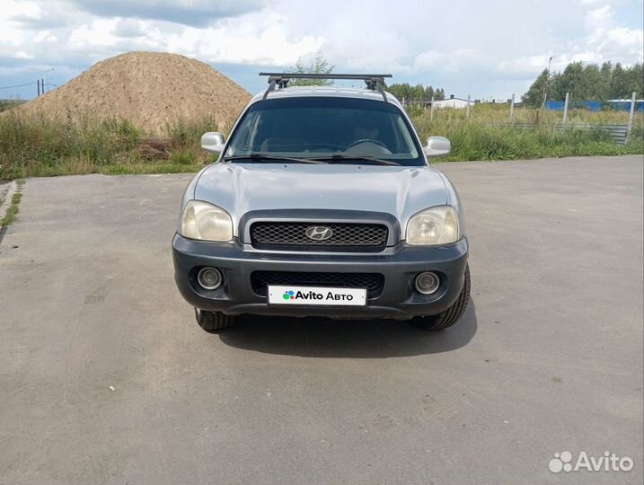 Hyundai Santa Fe 2.4 AT, 2002, 212 000 км