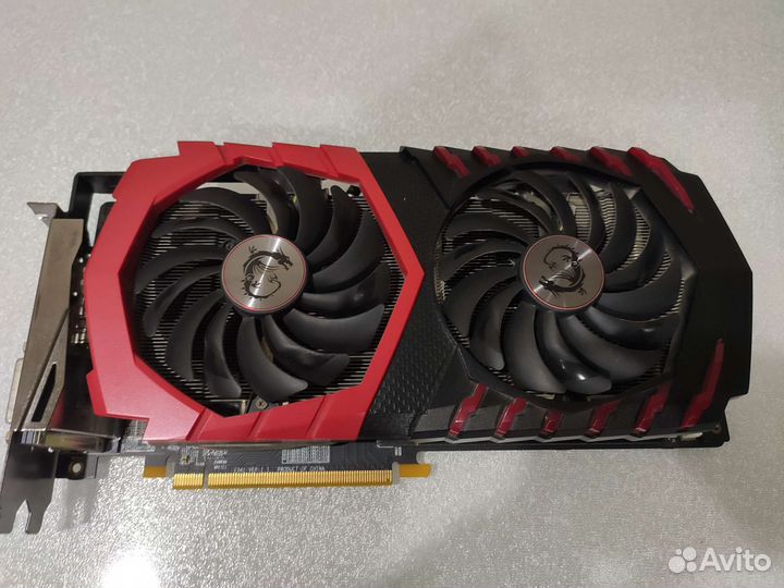 Видеокарта Rx580 8gb msi