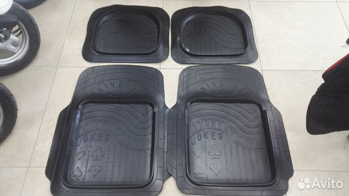 Автомобильные резиновые коврики салон
