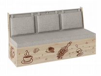 Кухонная скамья с ящиком для хранения Дуб сонома