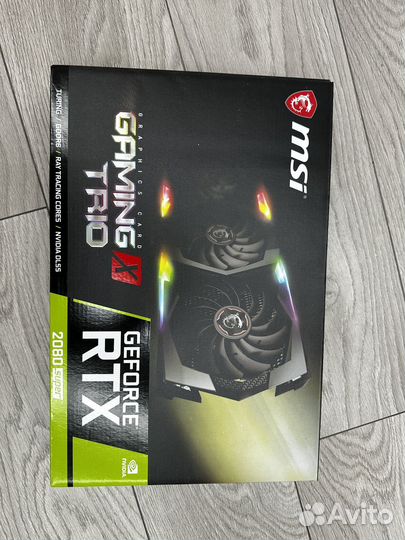 Msi rtx 2080 super Gaming Trio 8GB