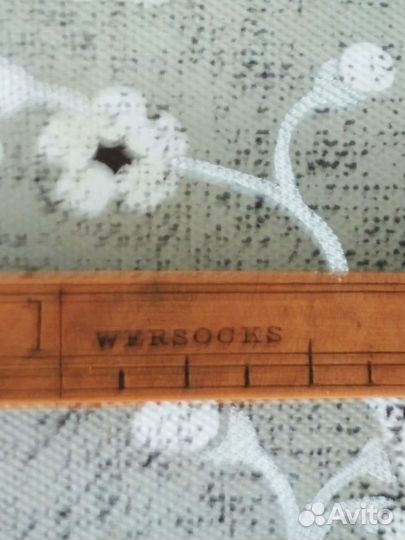 Складной аршин, конец 19 века