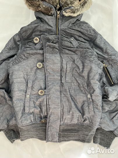 Пуховик аляска Diesel с мехом оригинал